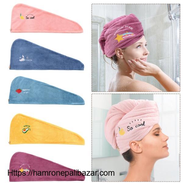 Hair drying towel