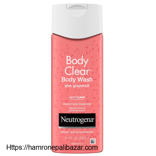 Neutrogena Clear Body Wash (Pink Grape Fruit)