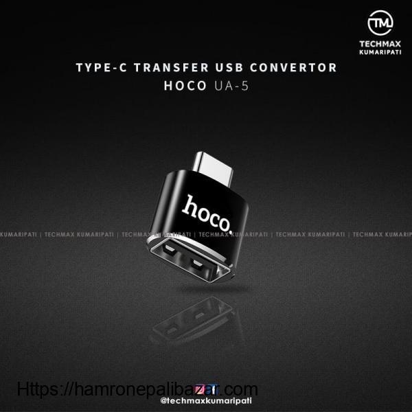 HOCO OTG Adapter USB Type-C Male to USB-A Female Converter Type C to USB A