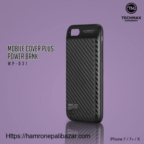 Multifunctional Mobile Cover Plus Power Bank for iPhone