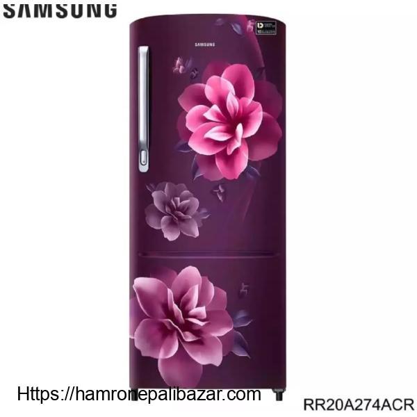 SAMSUNG RR20C2722CR - 192 Litres Direct Cooling Single Door Refrigerator 2020 (Camellia Purple)