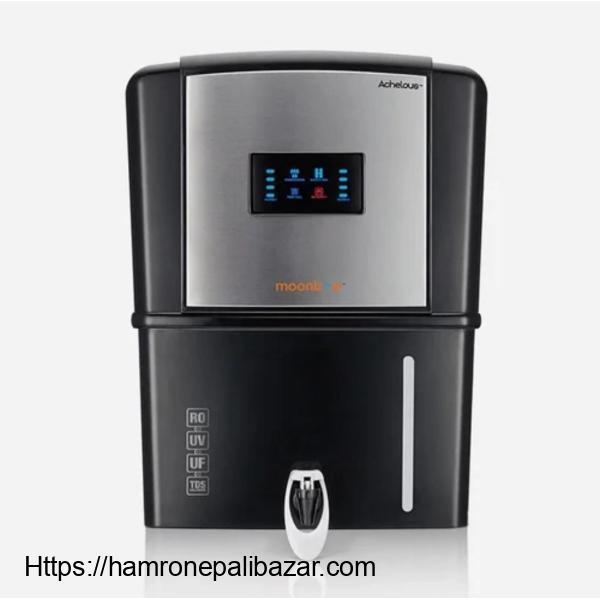 Black Electric Hindware Moonbow R.O. Water Purifier