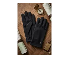 Black Plain Gloves