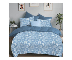 Pure Cotton Bedsheet set with 2 pillow covers - 2