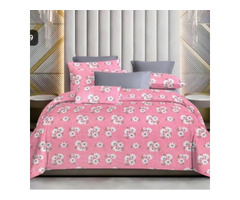 Pure Cotton Bedsheet set with 2 pillow covers - 3