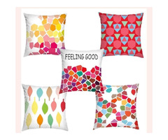 CUSHION COVERS SET OF 5 PCS.. 16*16 Inches. - 3