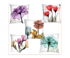 CUSHION COVERS SET OF 5 PCS.. 16*16 Inches. - 5