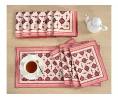 POLYCANVAS MATERIAL TABLE RUNNER AND MATS