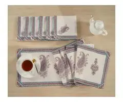 POLYCANVAS MATERIAL TABLE RUNNER AND MATS - 5