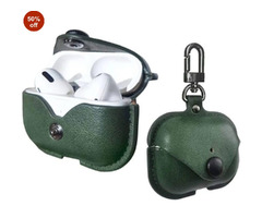 Earbuds With Leather Case