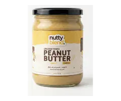 UNSWEETENED PEANUT BUTTER 500 GM