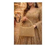 Golden Glitter Party Bags - 2