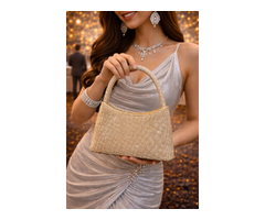 Golden Glitter Party Bags - 3