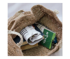 Handknitted Hemp Bag - 3