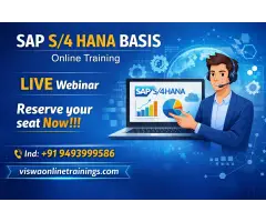SAP S4 Hana Basis Online Training by Real-time Trainer in India