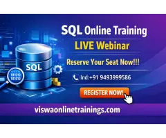 SQL Online Training Real-time support from Hyderabad