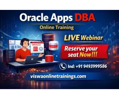 Oracle Apps DBA Online Training by Real-time Trainer in India