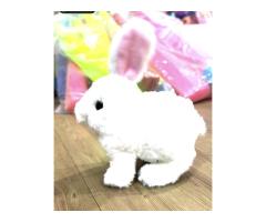 Cute Rabbit Doll With Battery Operating