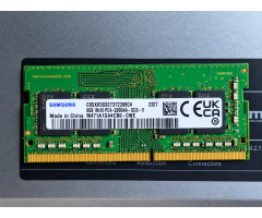 Samsung genuine 8GB DDR4-3200 SO-DIMM, 1Rx16 RAM